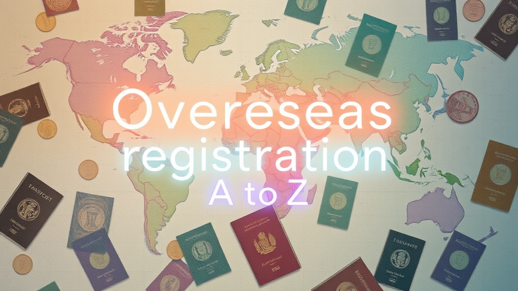 해외 거래소 가입 A to Z (watercolor 스타일)