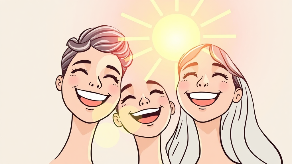 비타민D 복용 후 변화 (illustration 스타일)