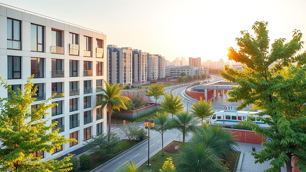 최고의 입지 및 주변 환경 (realistic 스타일)