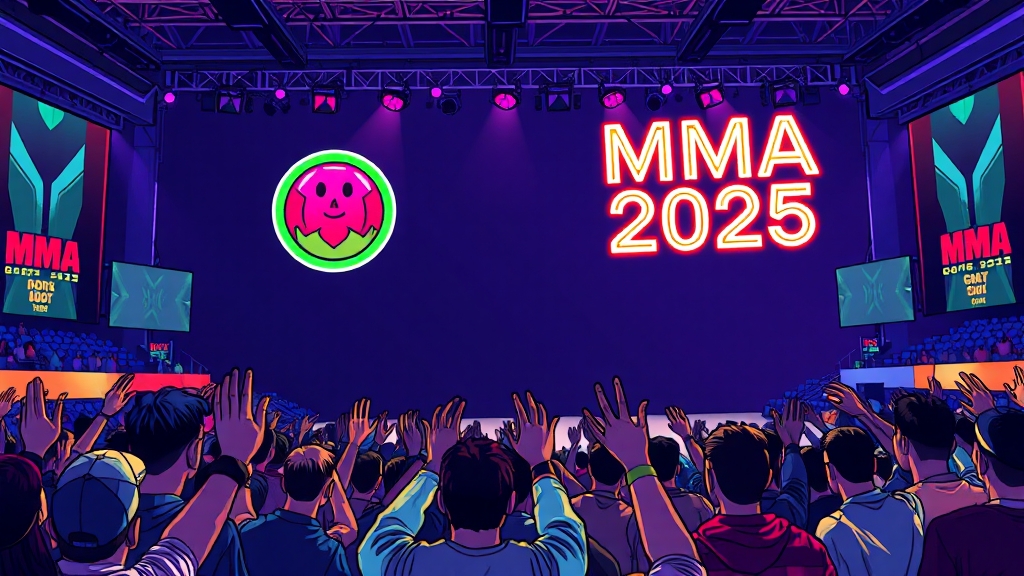 MMA 2025 예매, 어떻게? (illustration 스타일)