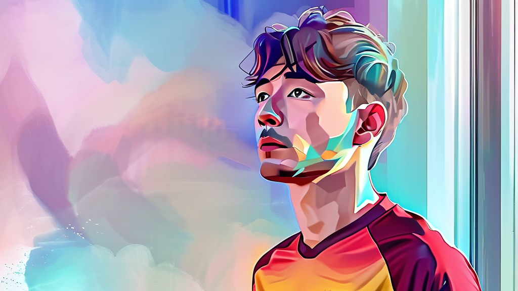 AI, 건설과 콘텐츠 전략을 넘나들다 (watercolor 스타일)