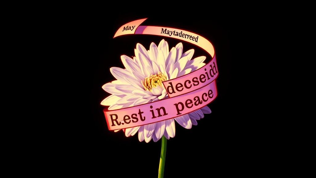 근조화환 문구, 왜 중요할까요? (popart 스타일)