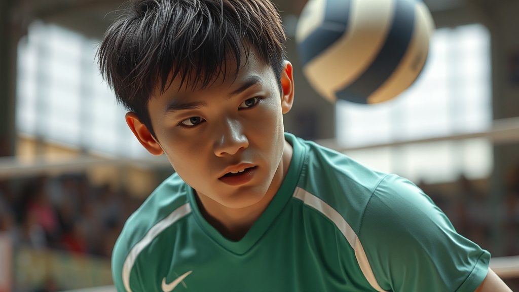 인쿠시 선수의 강점과 성장 (realistic 스타일)