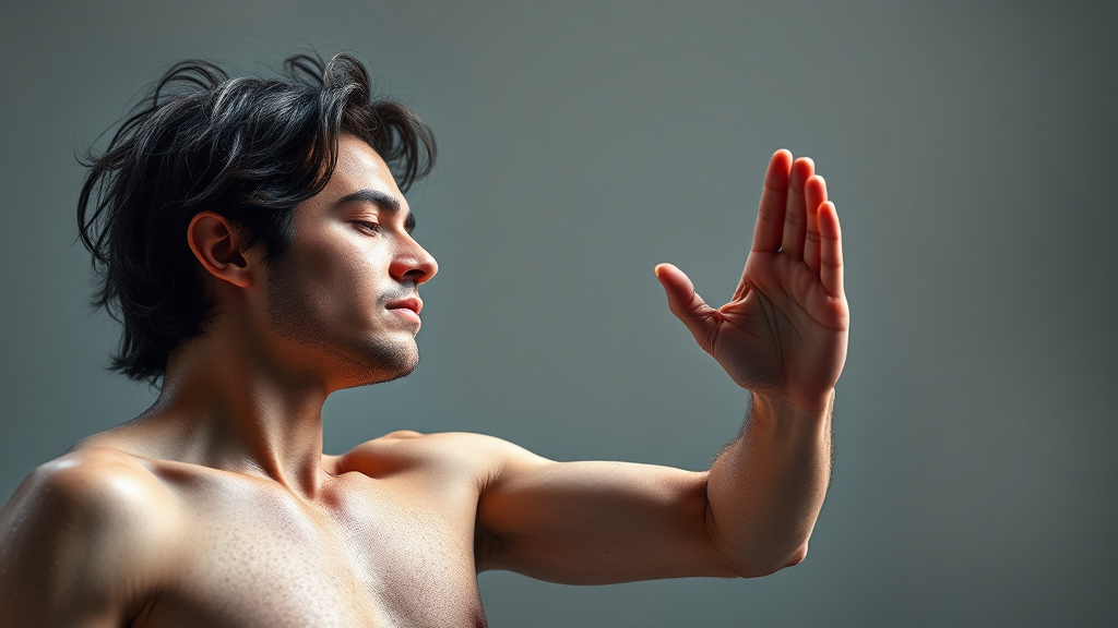 근육 긴장 완화와 마그네슘의 놀라운 효과 (realistic 스타일)