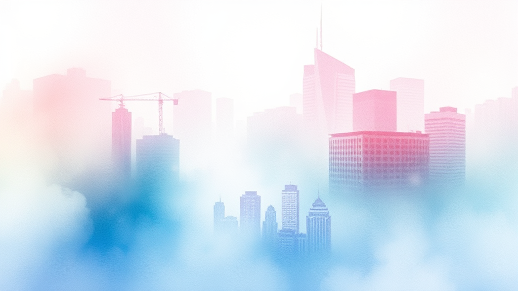 주요 기술주 투자 환경과 핀텔 분석 (watercolor 스타일)