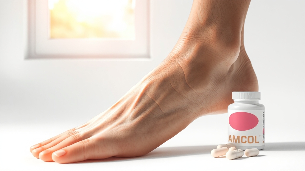 근육 경련 완화 효과 (realistic 스타일)