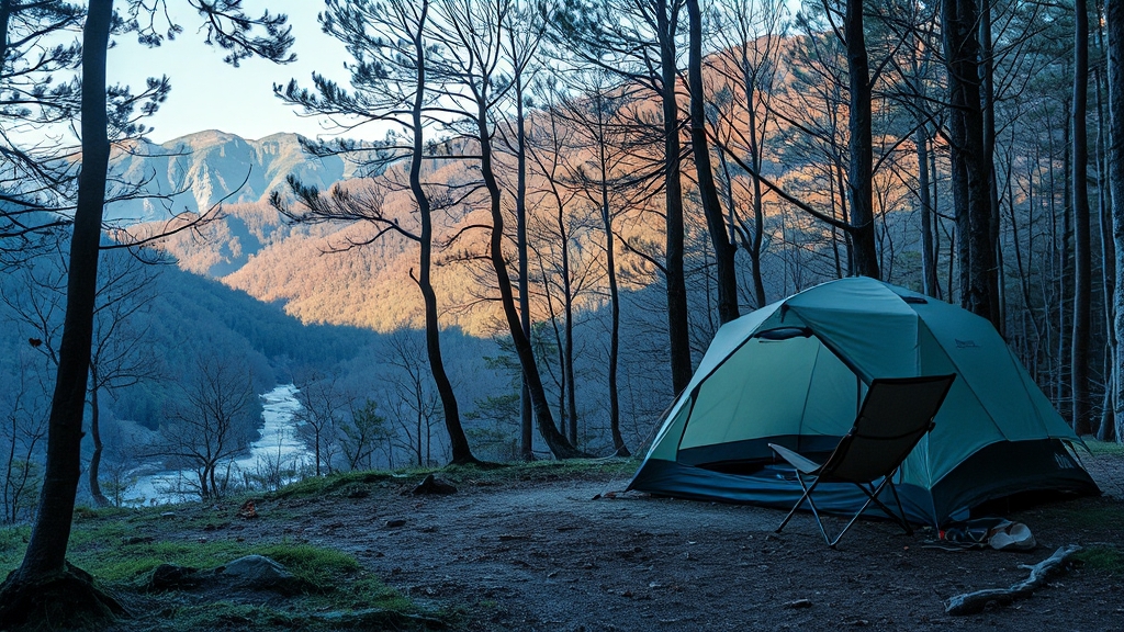 대안은 없을까? 국립화천숲속야영장 (realistic 스타일)