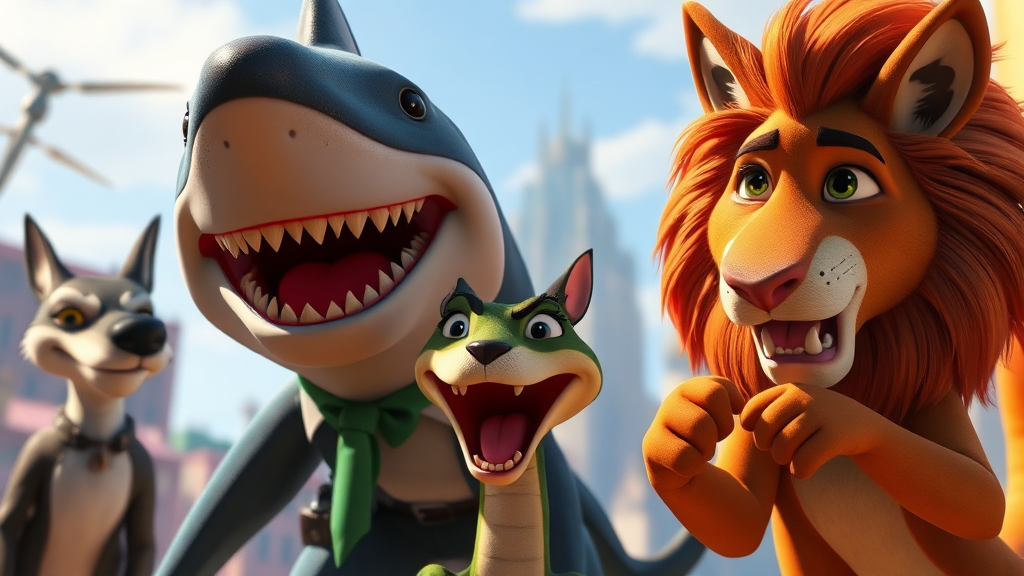 주토피아 2: 새로운 캐릭터 전격 분석 (realistic 스타일)