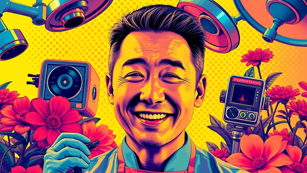 한국 모발이식 기술 수준 (popart 스타일)