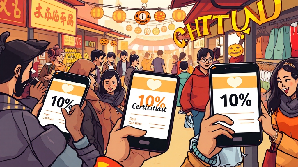 디지털 온누리상품권이란? (cartoon 스타일)