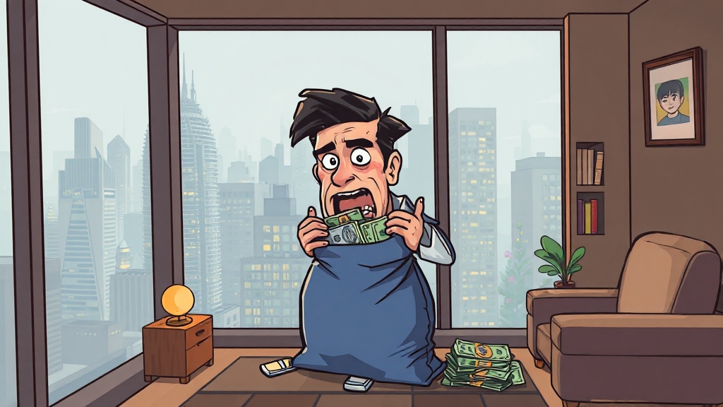 대출 규제와 자금 조달 (cartoon 스타일)