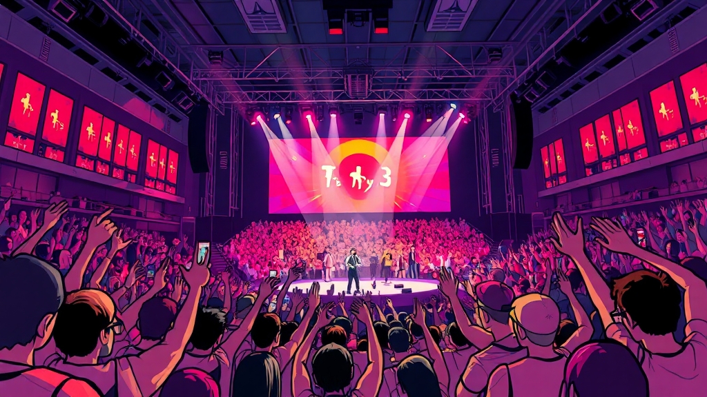 월드투어 ‘이지 크레이지 핫’ 현황 (cartoon 스타일)