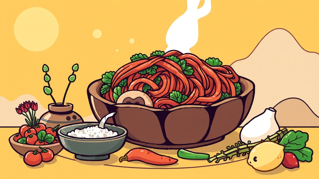 궁채나물 효능: 건강에 미치는 영향 (cartoon 스타일)