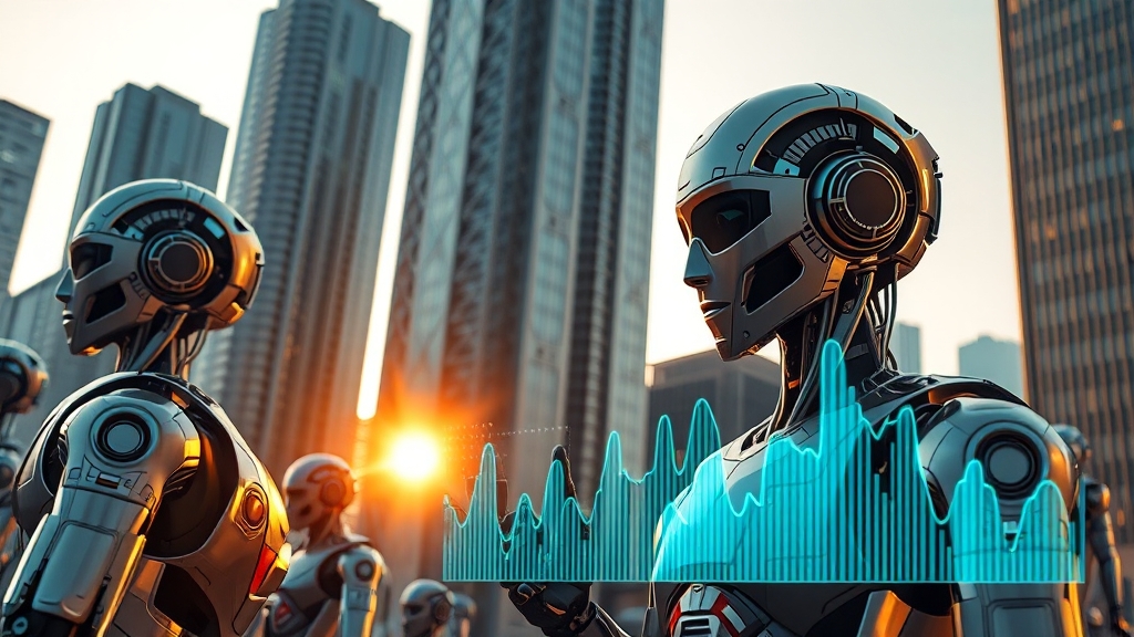 휴머노이드 로봇 미래 전망 (realistic 스타일)