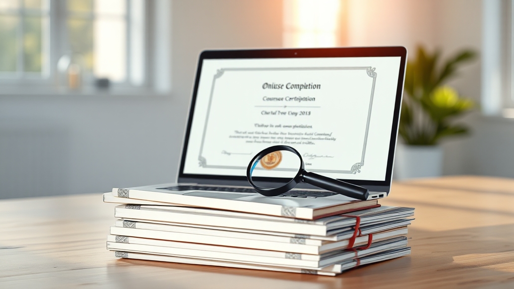 취득 방법 및 교육기관 선택 (realistic 스타일)