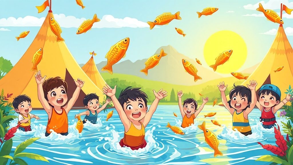 체험 프로그램 안내 (cartoon 스타일)