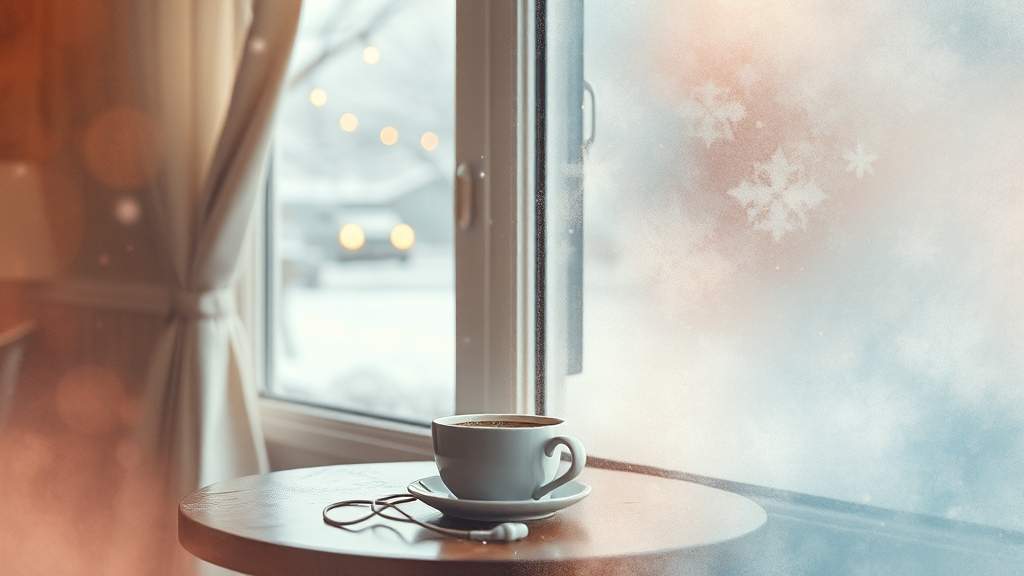 겨울 감성 음악, 뭐가 좋을까? (watercolor 스타일)