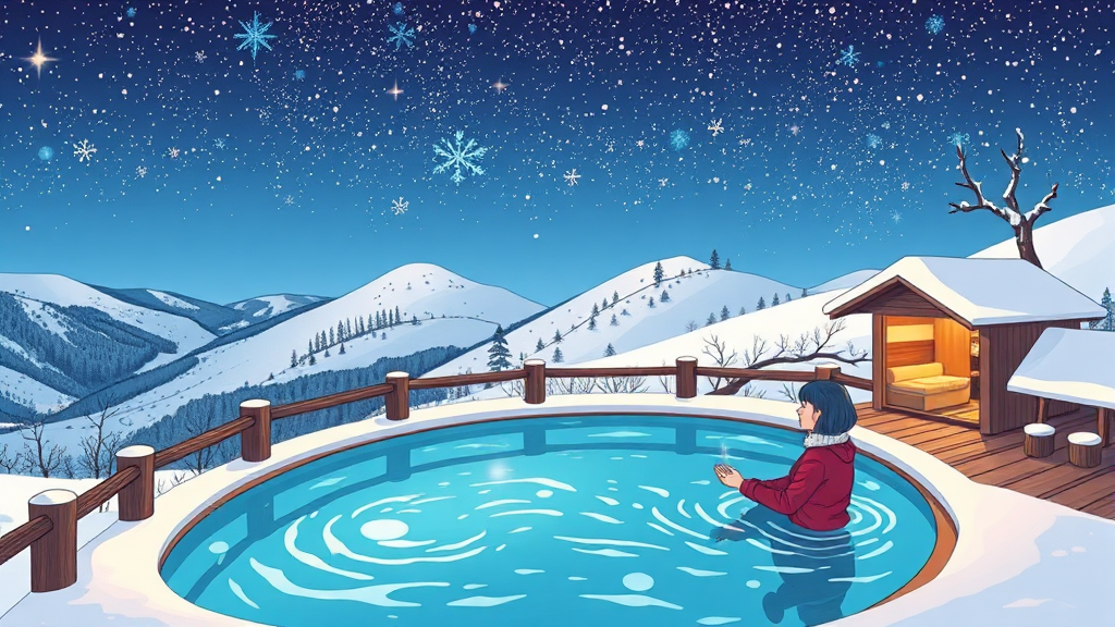 부대시설 안내 (cartoon 스타일)