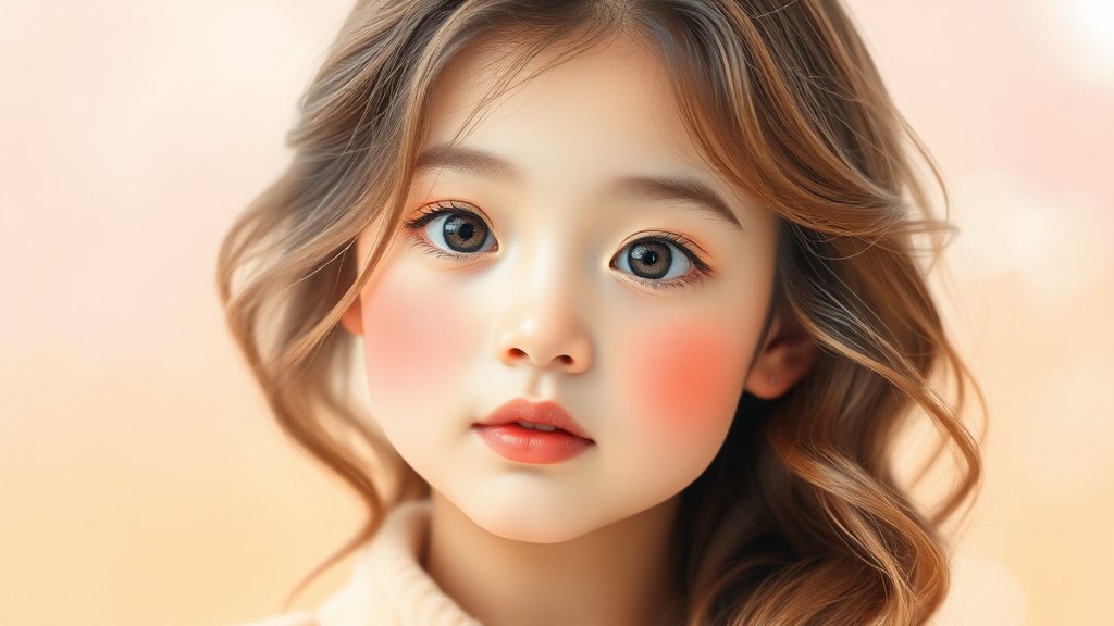 두부상 매력 극대화 방법 (watercolor 스타일)