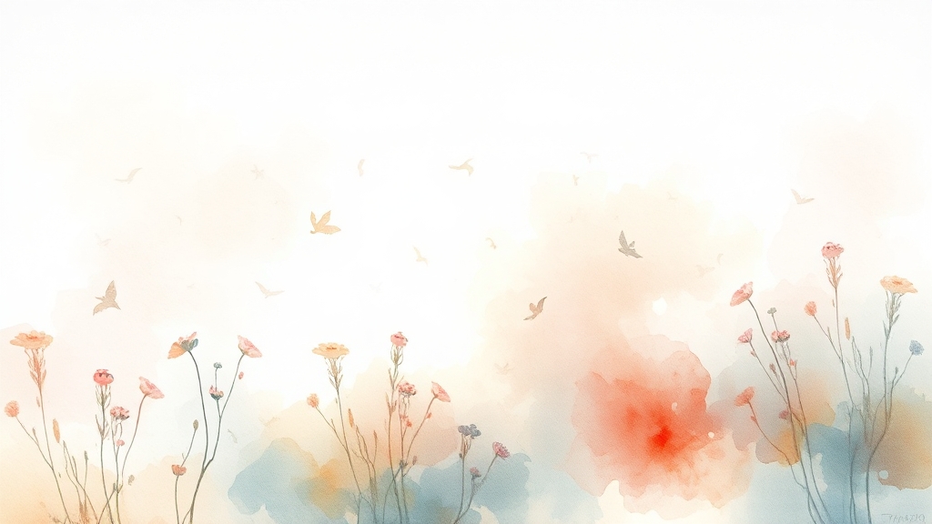 아스퍼거 증후군, 자가진단과 대처법 (watercolor 스타일)