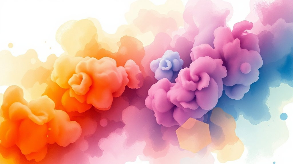 엔비디아 실적, AI 칩 열풍의 현주소 (watercolor 스타일)