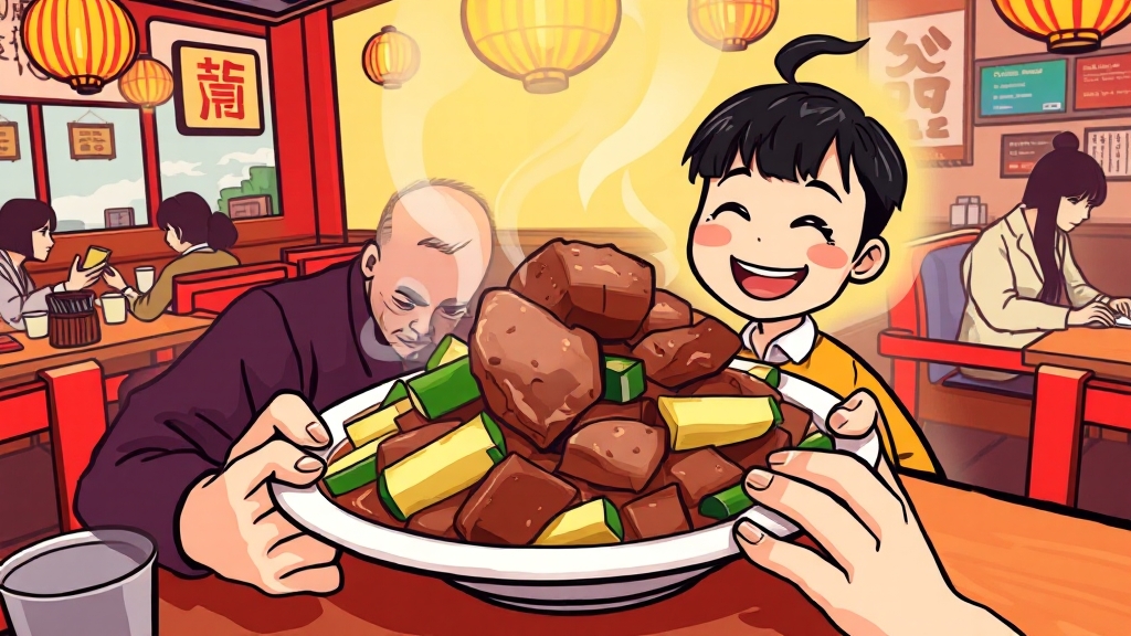 화순 맛집 총평 (cartoon 스타일)