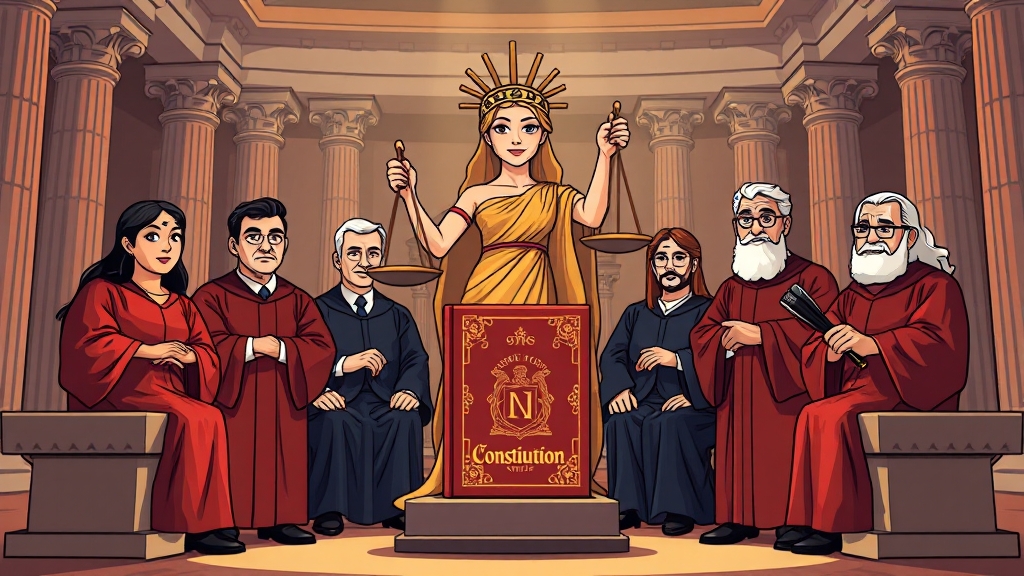 헌법재판소 구성 변화 (cartoon 스타일)