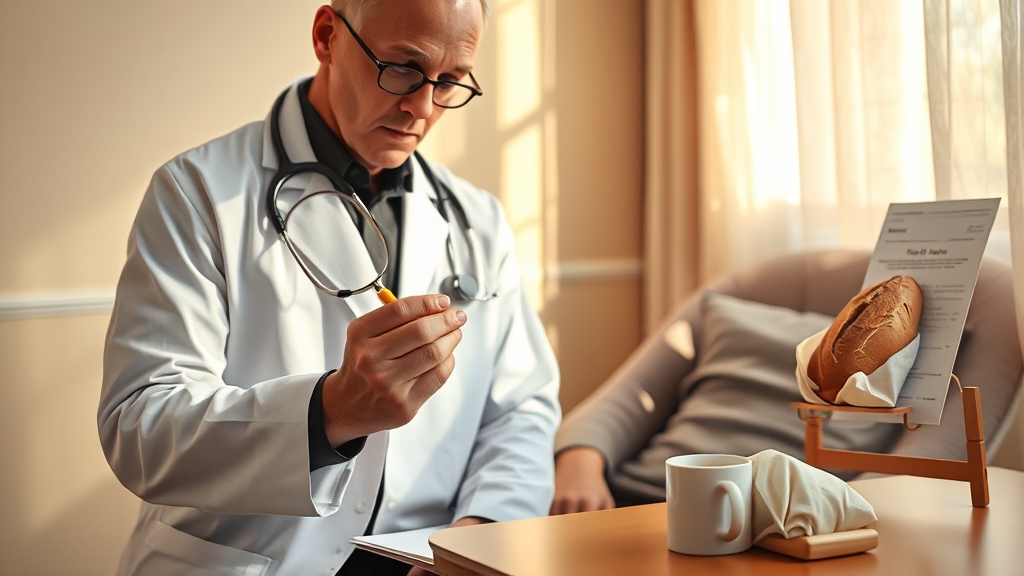 검진 후 주요 주의사항 (realistic 스타일)