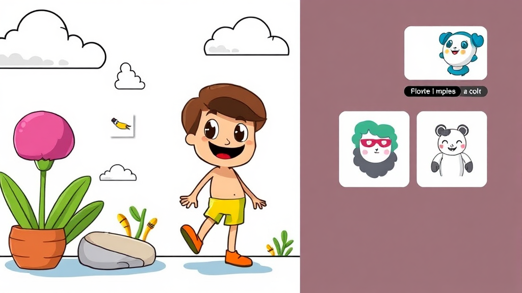 Chat GPT Image vs 다른 AI 이미지 생성 도구 (cartoon 스타일)