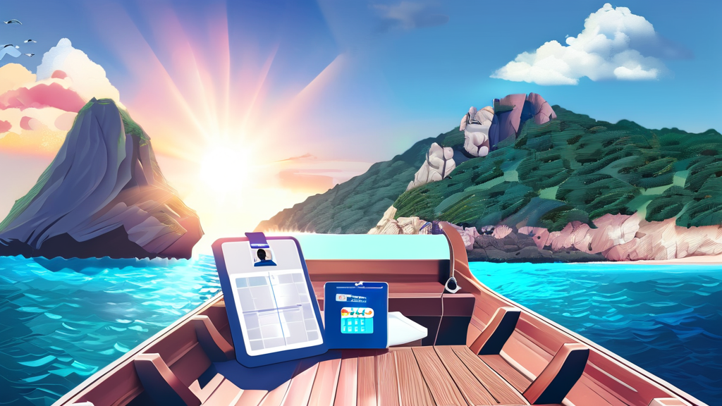 청산도 배편 예약, 스마트하게 준비하기 (realistic 스타일)