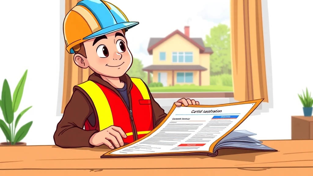 계약 전, 이것만은 꼭! (cartoon 스타일)