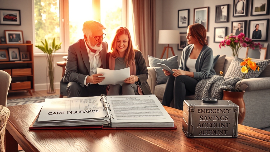 가족 간병, 3가지 준비 전략 (realistic 스타일)