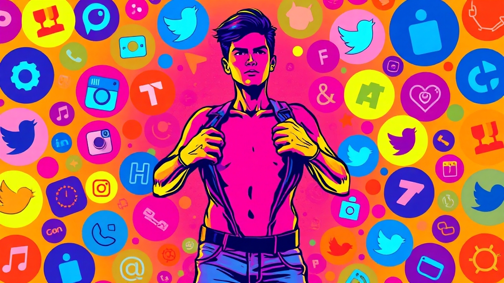 테스트의 인기 요인과 MZ세대 문화 (popart 스타일)