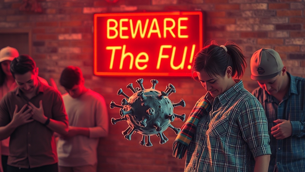 독감이란 무엇일까요? (realistic 스타일)