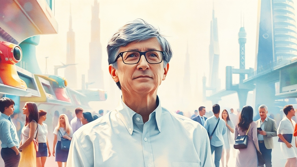 미래를 대비하는 자세 (watercolor 스타일)