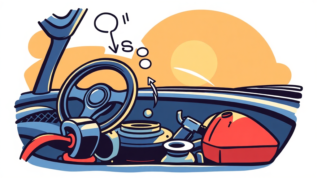 드라이버 업데이트 및 시스템 점검 (illustration 스타일)