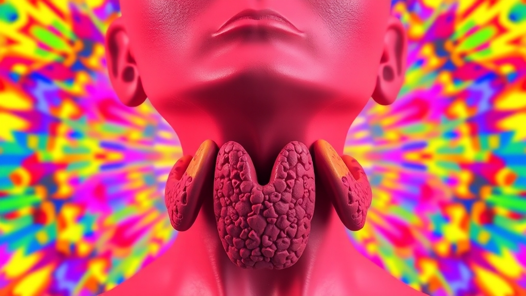 갑상선암, 무엇이 다를까? (popart 스타일)