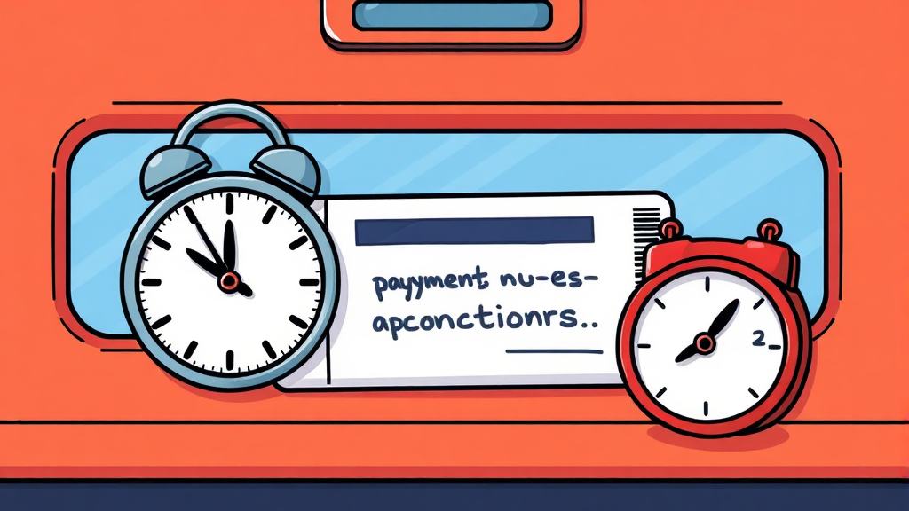 결제 기간 및 취소/환불 규정 (cartoon 스타일)