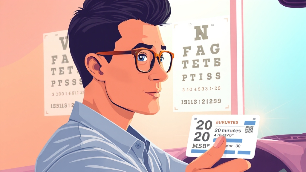 신체검사, 어떤 기준으로? (illustration 스타일)