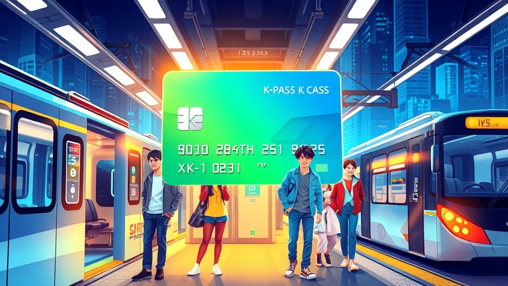 K패스란 무엇일까요? (illustration 스타일)