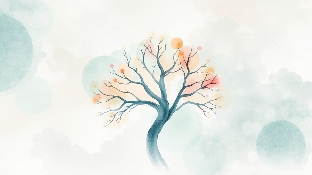 투자 구조 및 수익 창출 (watercolor 스타일)