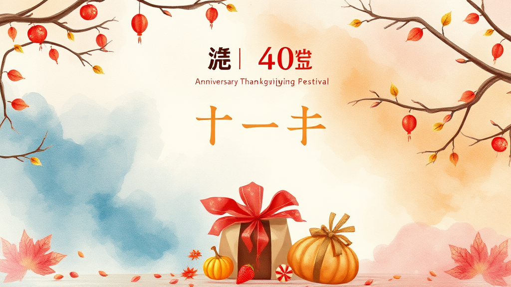 사은품 및 특별 이벤트 (watercolor 스타일)