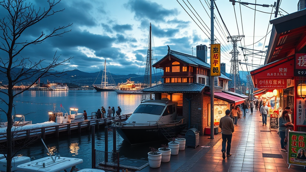 일본 지진 안전 여행지 BEST 3 (realistic 스타일)