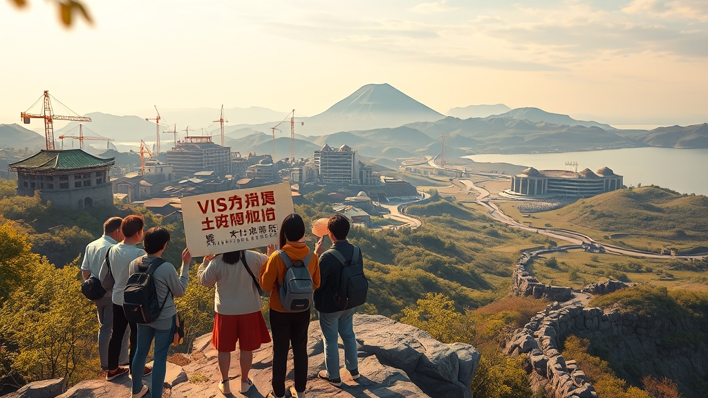 제주 관광, 어떤 영향을 받게 될까? (realistic 스타일)