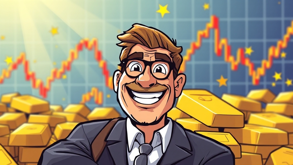 현재 금/은 시세는? (cartoon 스타일)