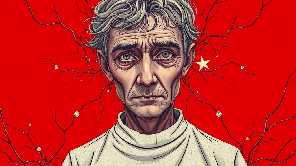 성격 변화 및 사회적 활동 회피 (illustration 스타일)