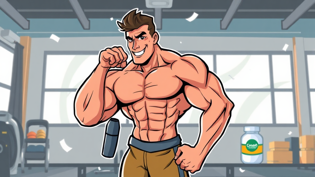 크레아틴 종류, 나에게 맞는 건? (cartoon 스타일)