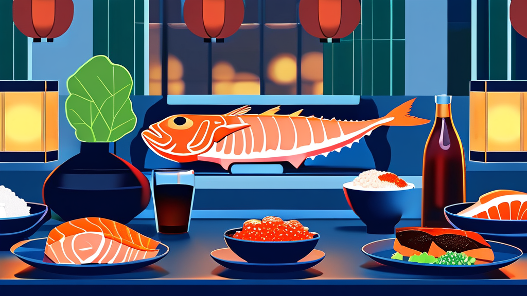 영등포 중앙참치 방문 정보 및 팁 (illustration 스타일)