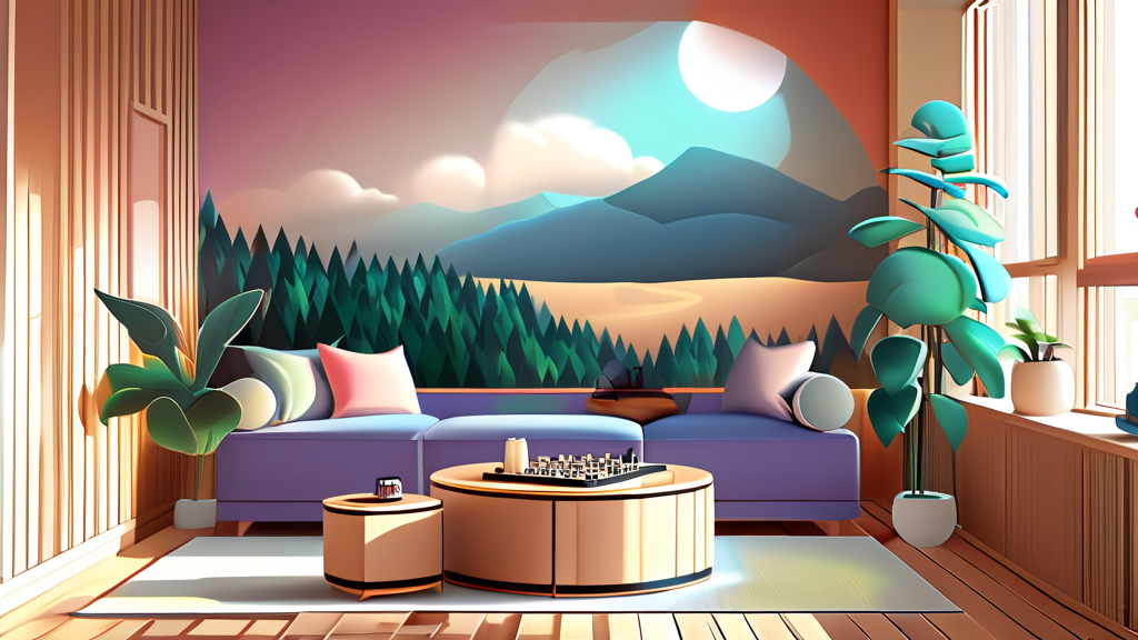 어디서든 즐기는 엠게임 바둑: PC와 모바일 완벽 호환 (illustration 스타일)