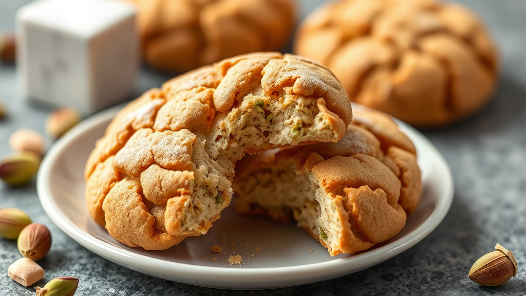 두바이 쫀득 쿠키: 인기 레시피와 변형 (realistic 스타일)